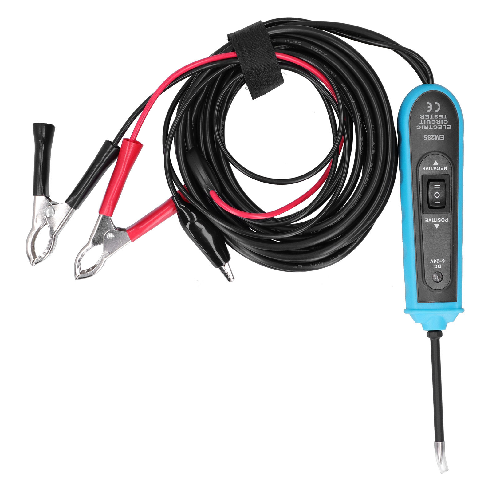 Em285 6-24v Dc Kfz-elektrikprüfgerät Mit Überlastschutz Und Abnehmbarer Prüfspitze