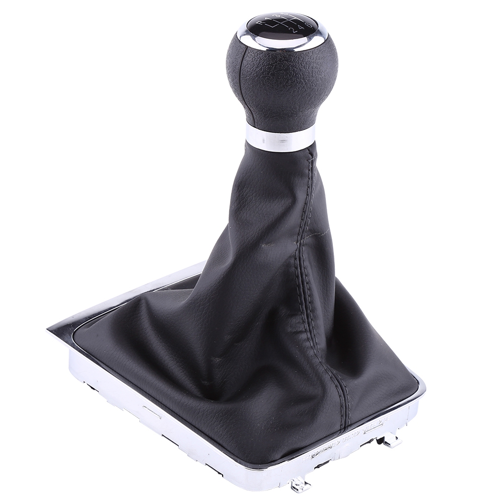 6-gang-schalthebel Mit Manschette Und Rahmen Für Passat B6 2005-2012
