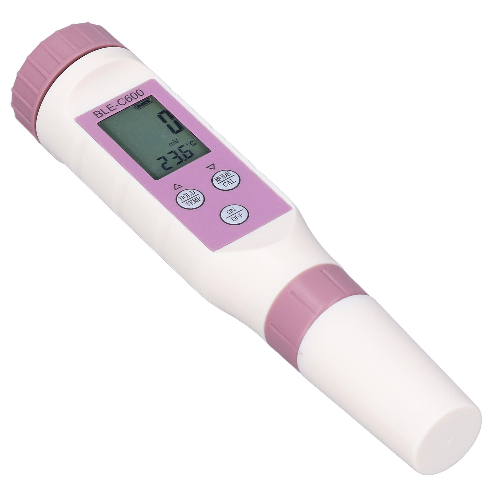 Ble-c600 Bluetooth 7-in-1 Wasserqualitätstester: Salzgehalt, Ph-wert, Tds, Ec, Orp, Dichte Für Aquarien, Ohne Batterien Oder Testkit.