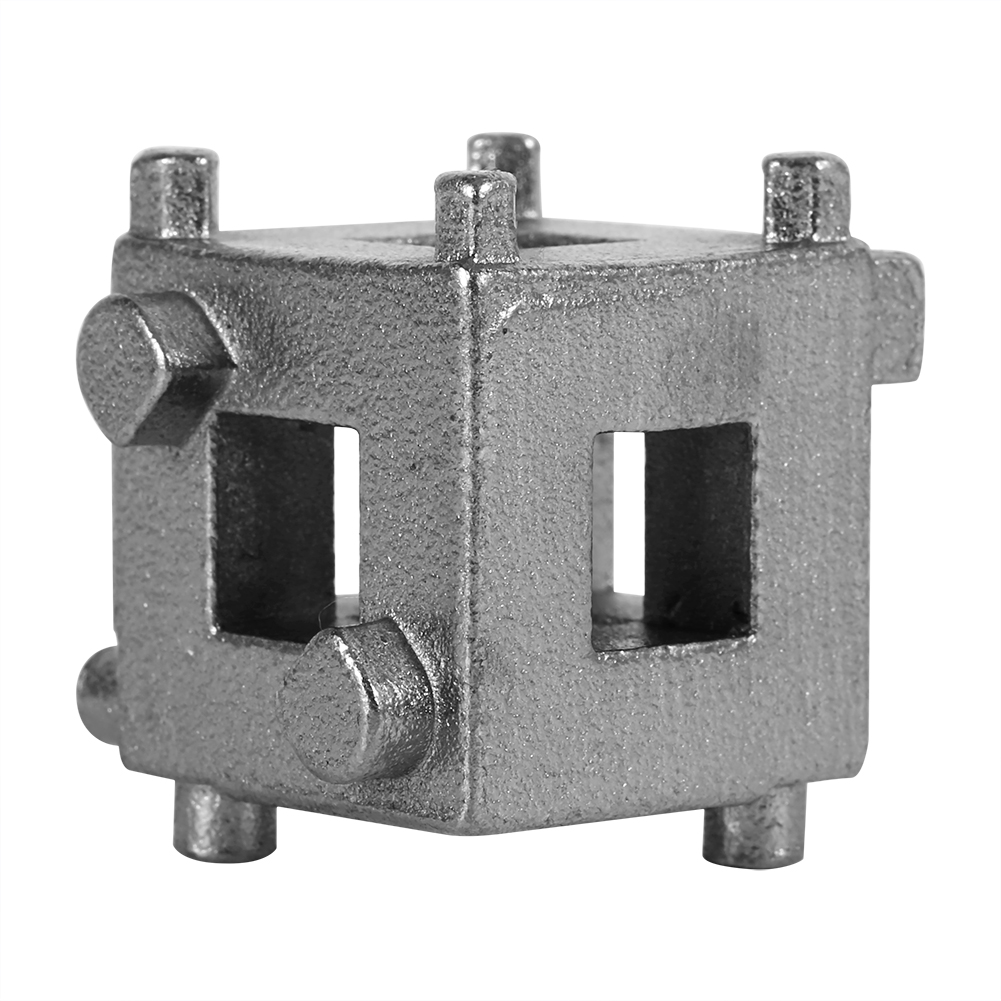 Bremskolbenrückstellset Für Die Hinterachse, Würfel-rückstellwerkzeug, Silberner Bremssatteladapter