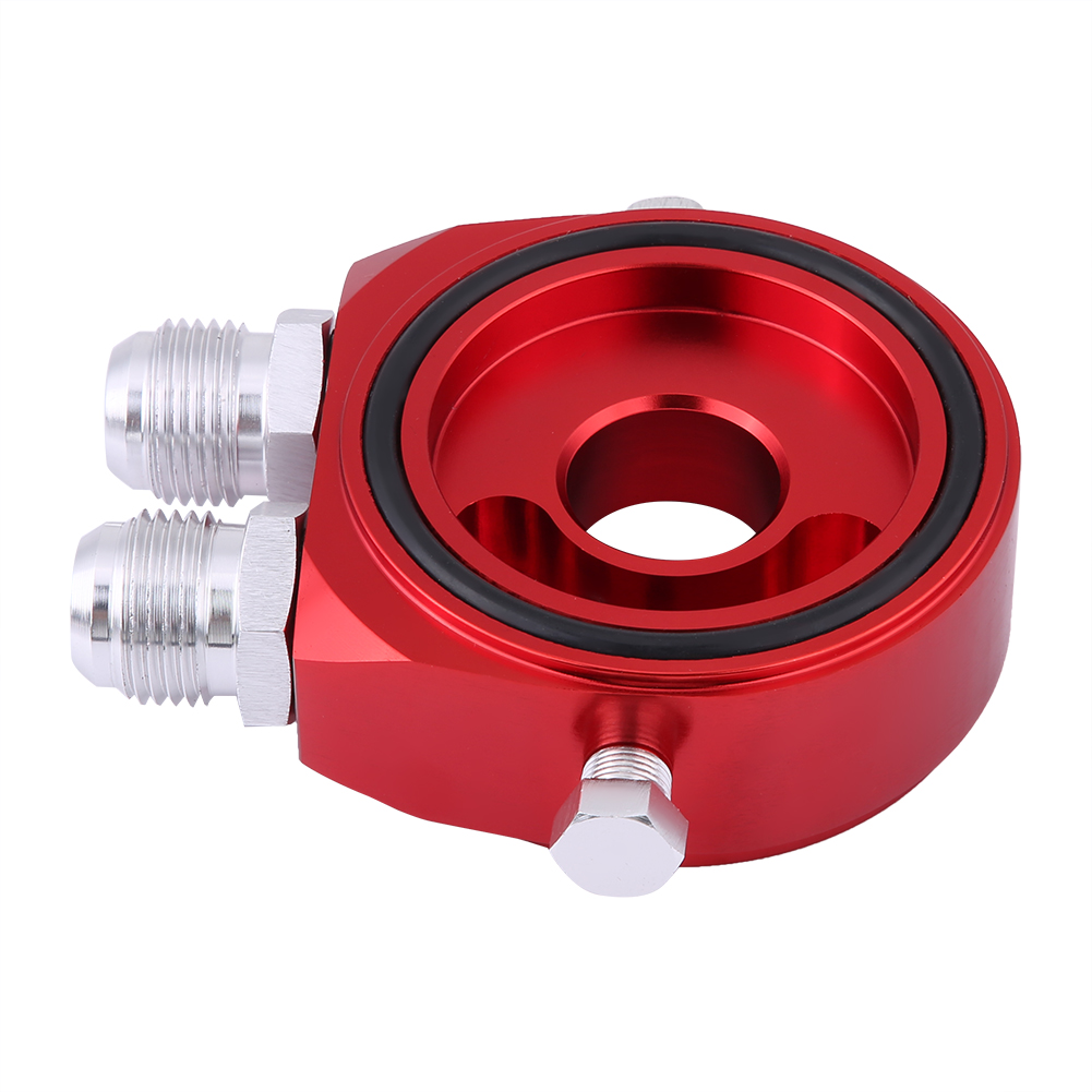 M20x1,5 Aluminium-sandwichplattenadapter Für Ölkühler, 1/8 Npt Roter Kühlersatz