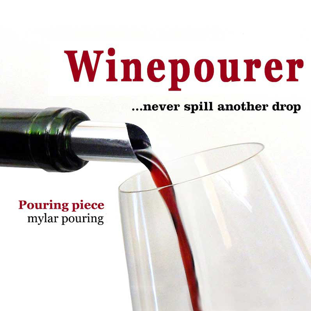 Faltbarer Und Flexibler Weinausgießer, Tropffrei, Runder Ausgießverschluss, Set Aus Faltbaren Anti-tropf-scheiben