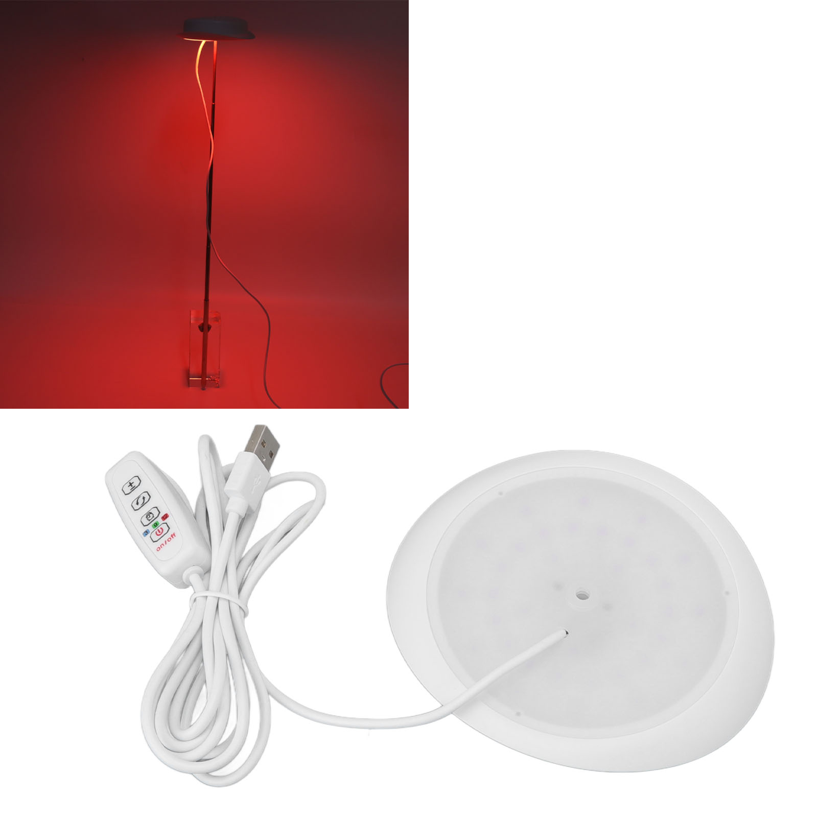 Led-pflanzenlampe Im Cowboyhut-design Für Sukkulenten, Kakteen Und Zimmerpflanzen (einzelstecker-modell)