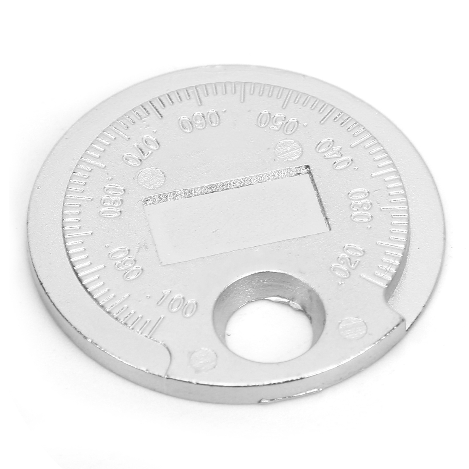 Zündkerzenabstandslehre Für Kraftfahrzeuge 0,02–0,1 Zoll / 0,6–2,4 Mm, Werkzeug Aus Edelstahl Für Wartungszwecke