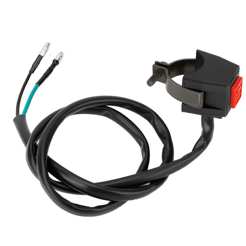 Universeller Motorrad-lenkerschalter, 22-mm-7/8-zoll-hupenknopf Mit Kabel