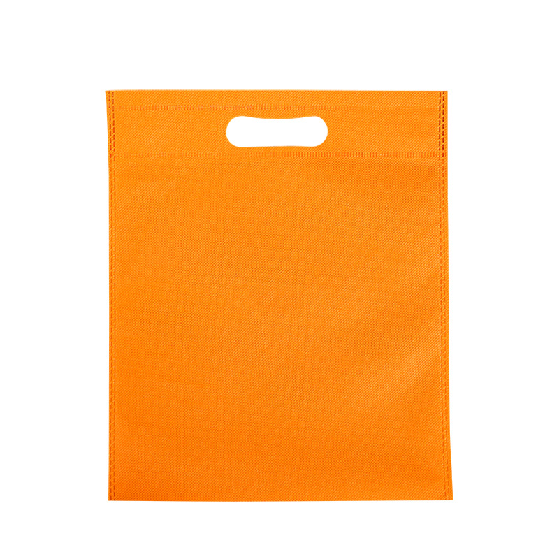 50 Orangefarbene, Flach Geschnittene Vliestaschen (25 X 35 Cm), Wiederverwendbare, Umweltfreundliche Kleidersäcke, Tragetaschen Mit Flacher Öffnung