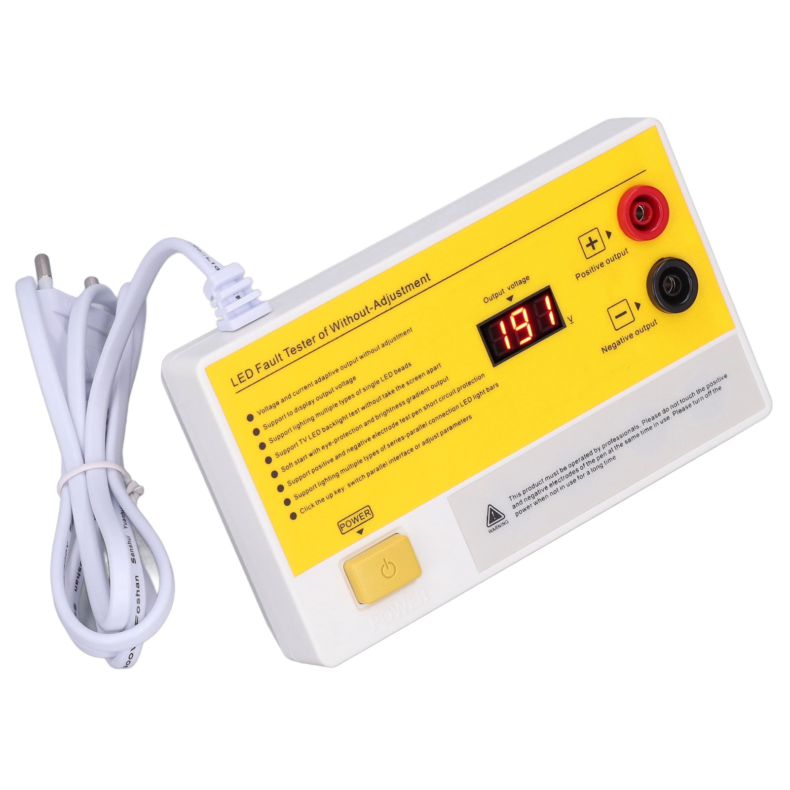 Europäischer 220v Led-tester (digitale Version) Für Tv-hintergrundbeleuchtung, Vielseitiges Werkzeug Zum Prüfen Von Led-chips Und Messen Von Lichtleisten