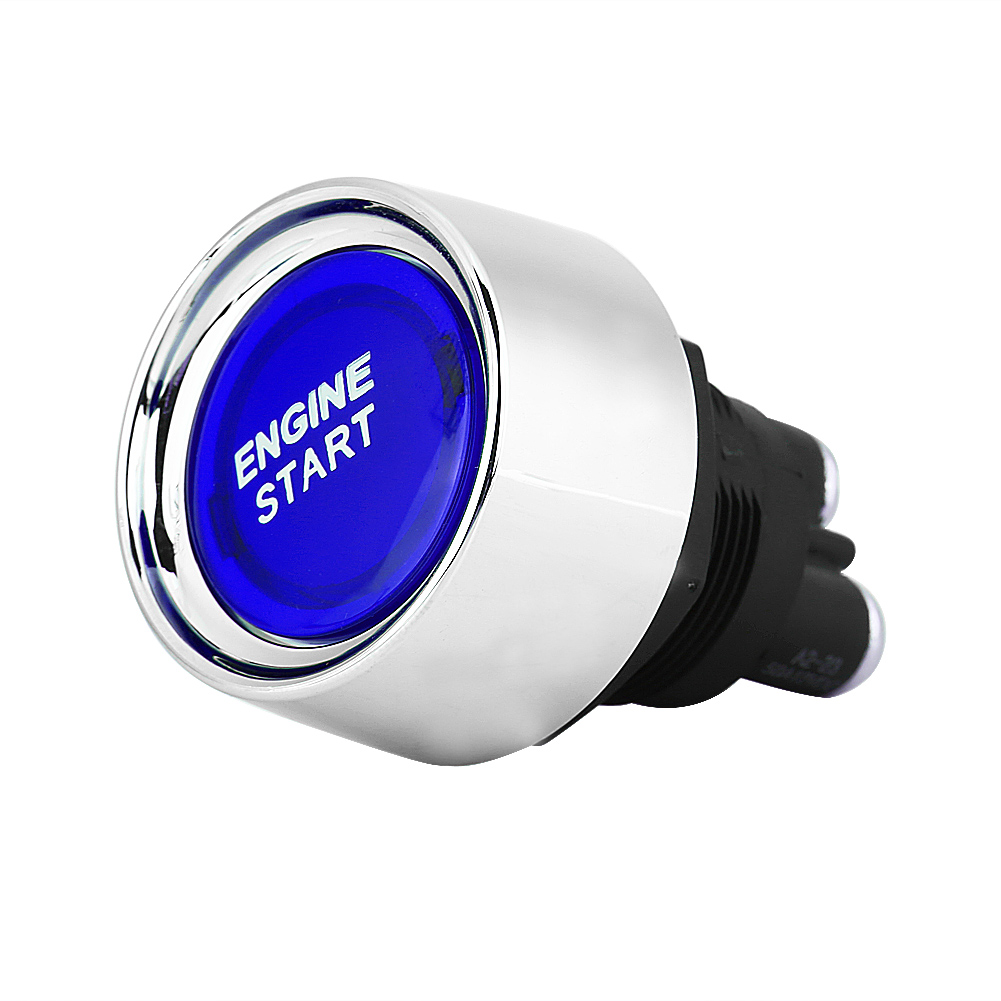 12v-24v 50a Motorstartschalter, Druckknopfzündung Mit Blauer Led Für Autos