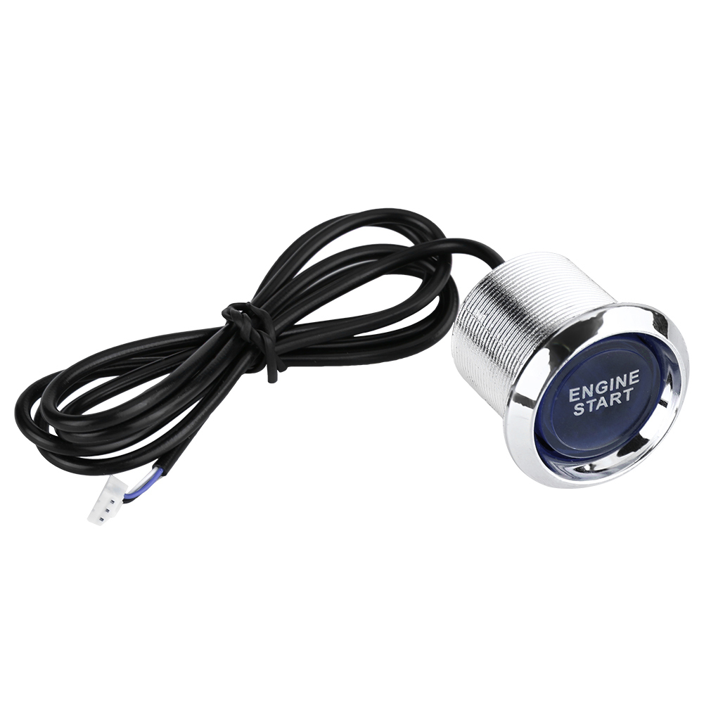 Universeller 12v-autostartknopf, Zündschalter Mit Blauer Led