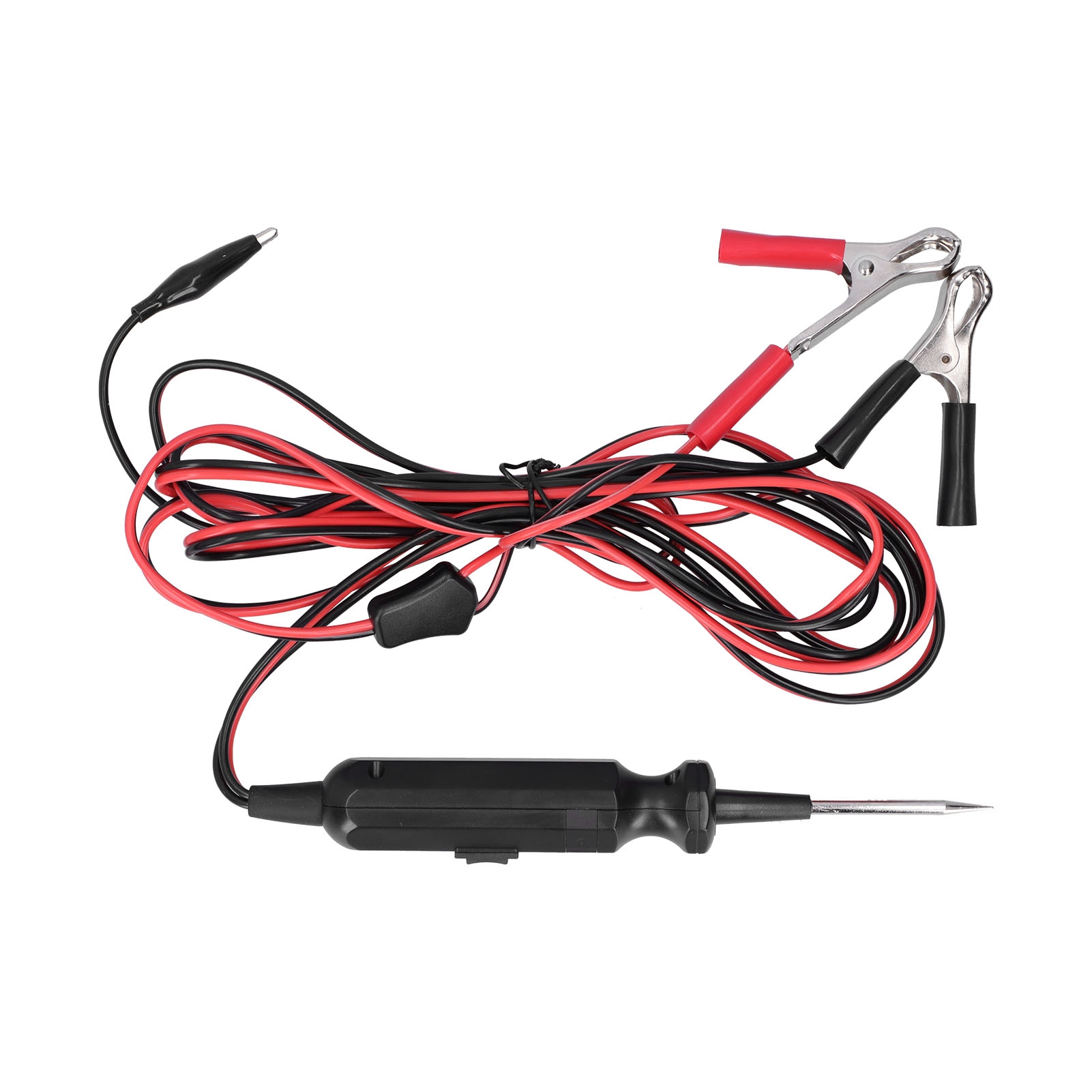 Dy18 12/24v Dc 10a Kfz-elektriktester Mit Überlastschutz, Leistungsprüfspitze Und 4m Kabel