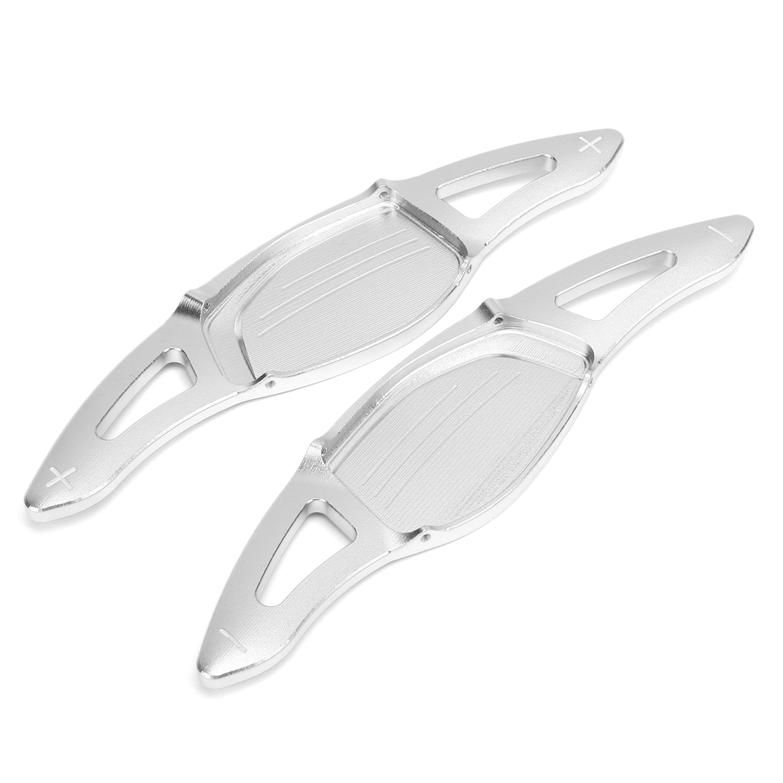 2-teilige Lenkrad-schaltwippenverlängerungen Aus Aluminiumlegierung, Ersatz Für Rs3, Rs4, Rs5, R8, Tt, Rs, Silber