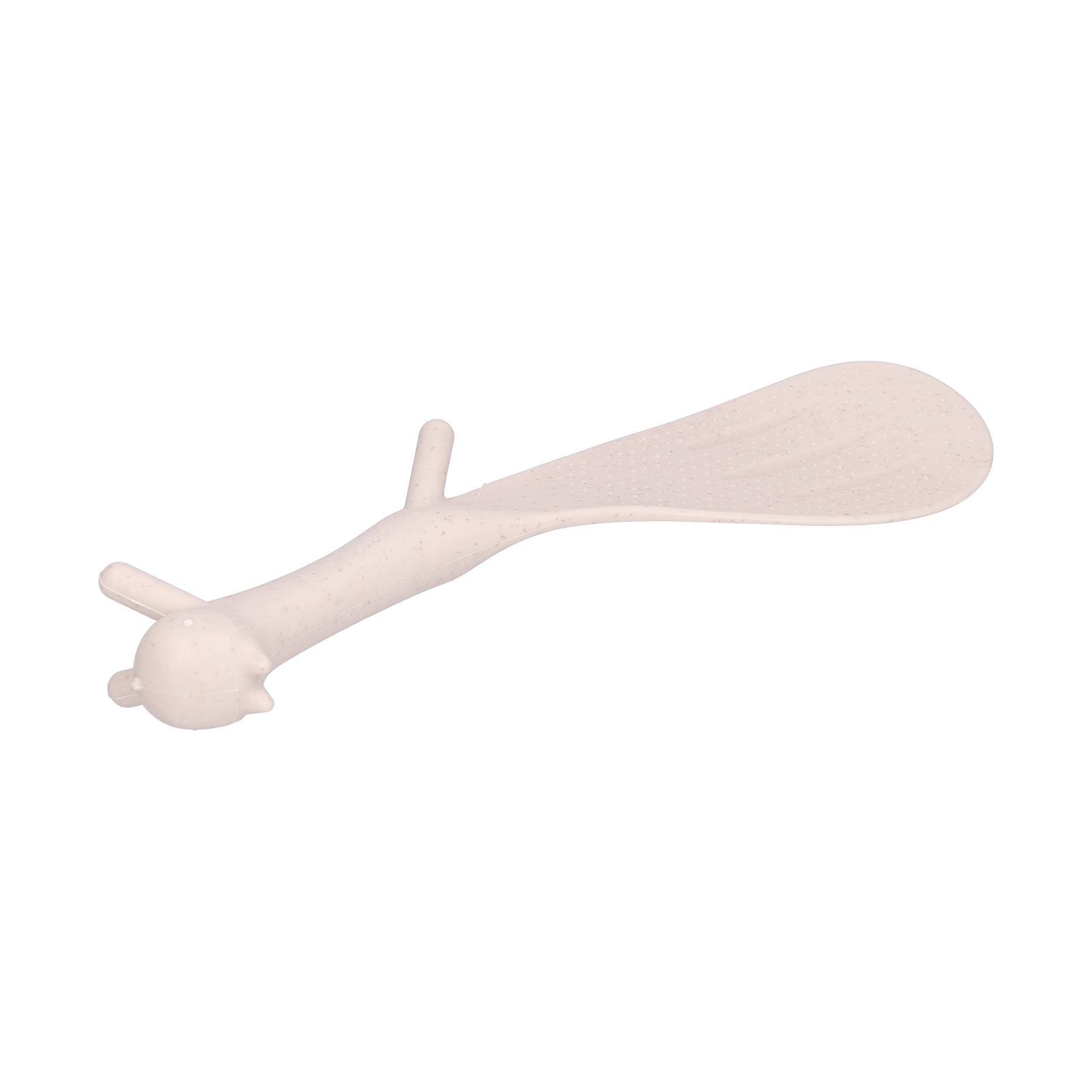 Reislöffel In Niedlicher Eichhörnchenform, Stehend, Antihaftbeschichtet, Küchenutensil Für Den Haushalt (beige)