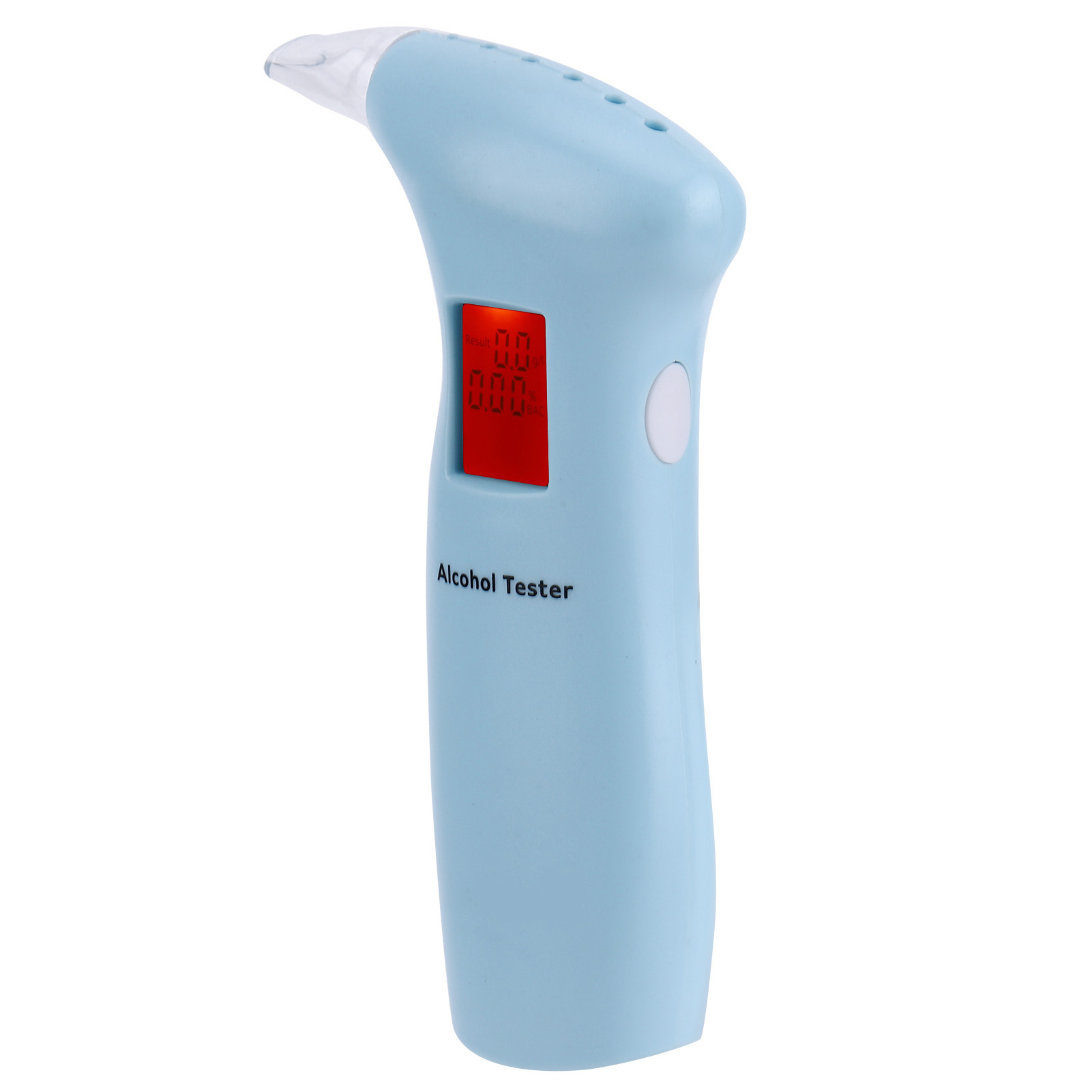 Atemalkoholtester, Fahreralkoholdetektor, Weinanalysator Mit Lcd-display Für Den Professionellen Einsatz, Blau