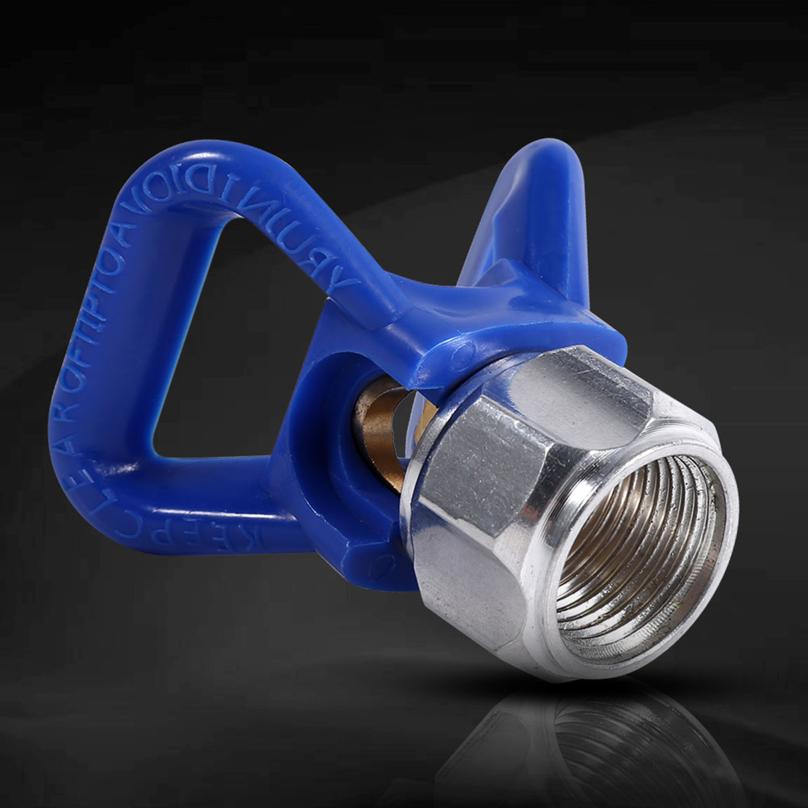 Airless-farbspritzpistolen-düsenschutz, Düsensitz-ersatzteil, Universalwerkzeug, Blau, Neu