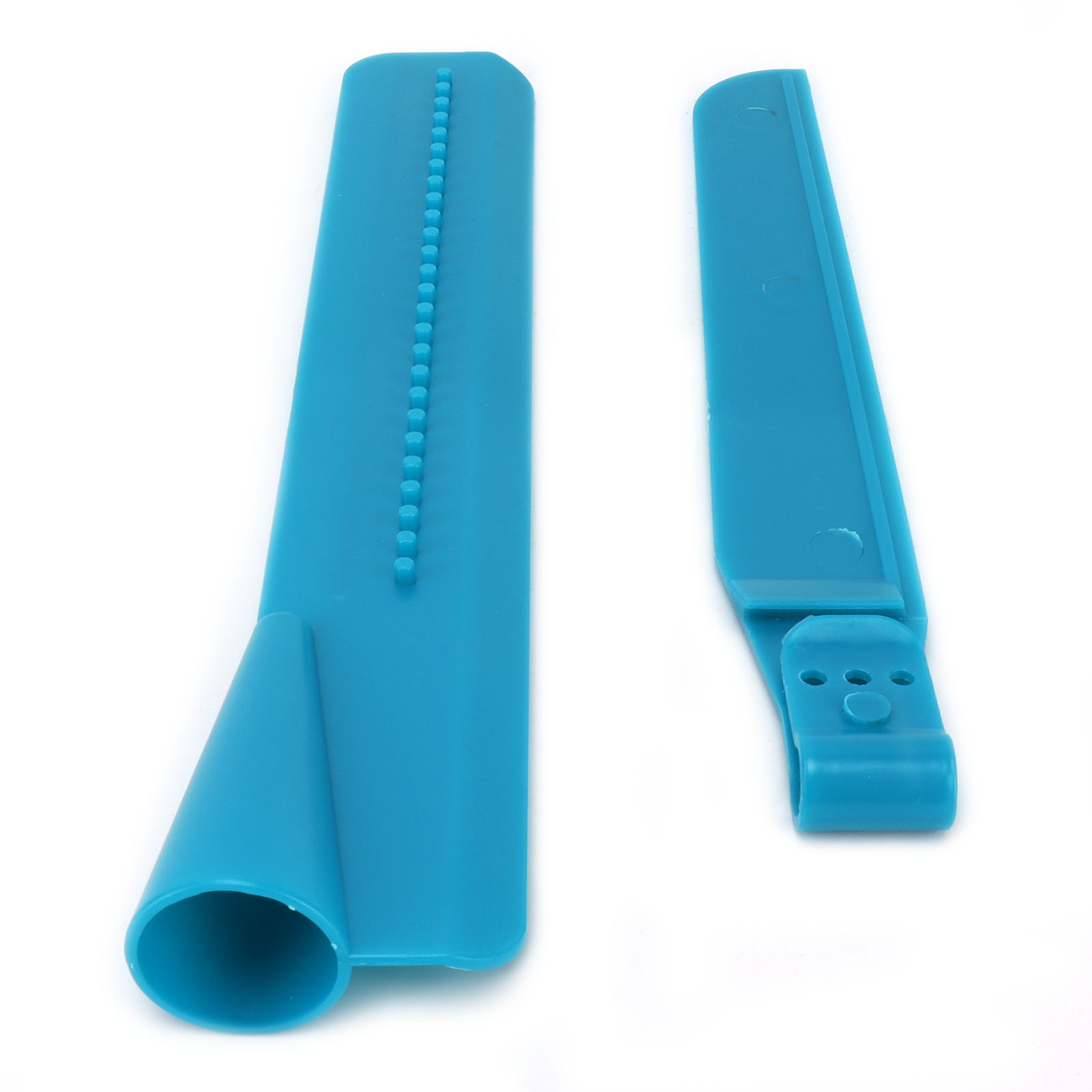2er-set Höhenverstellbare Sahneschaber, Kleiner Kuchenglätter Für Küche, Haushalt Und Bäckerei, Blau