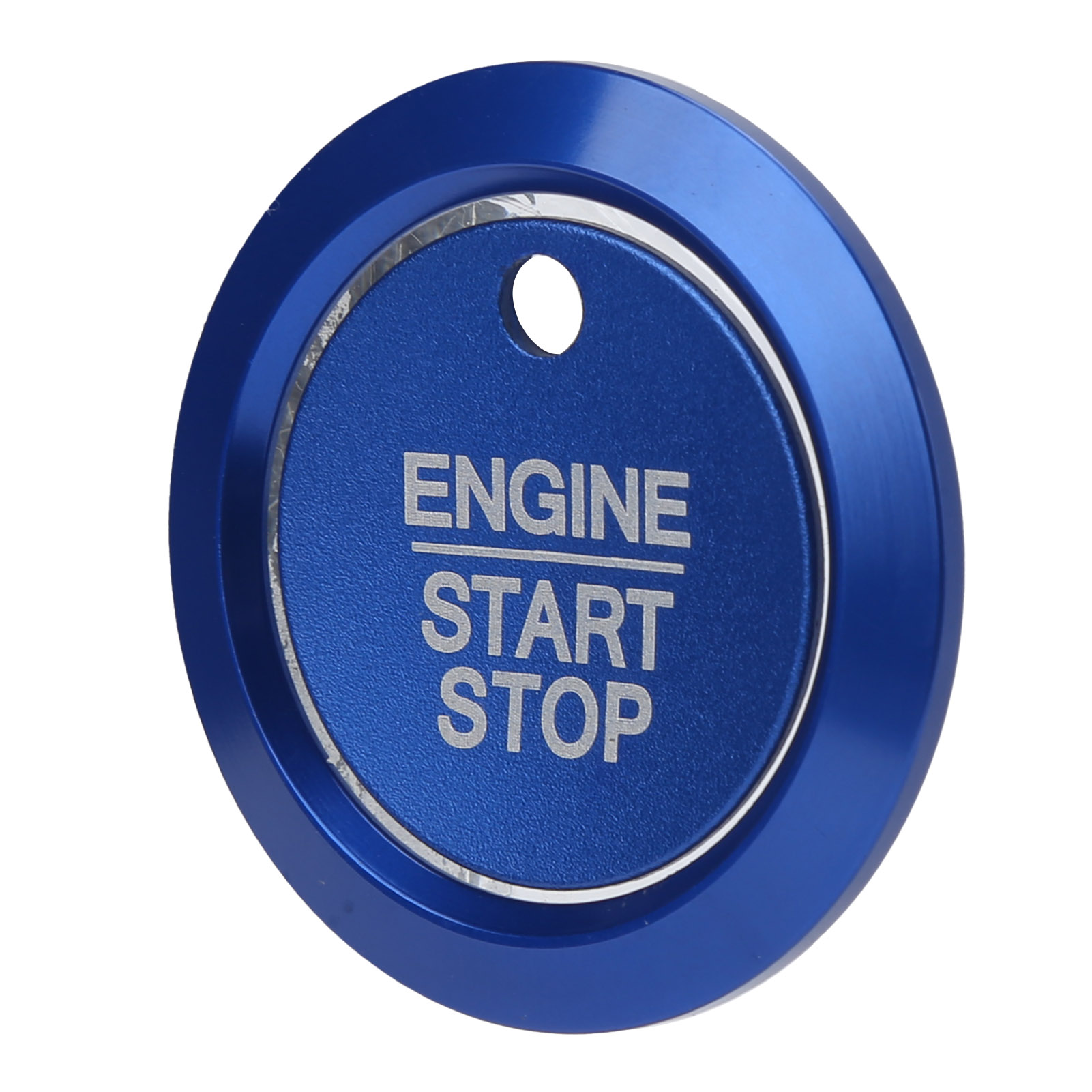 Blauer Abdeckring Für Den Motorstart-/stoppknopf Für Ford F-150 2016-2019