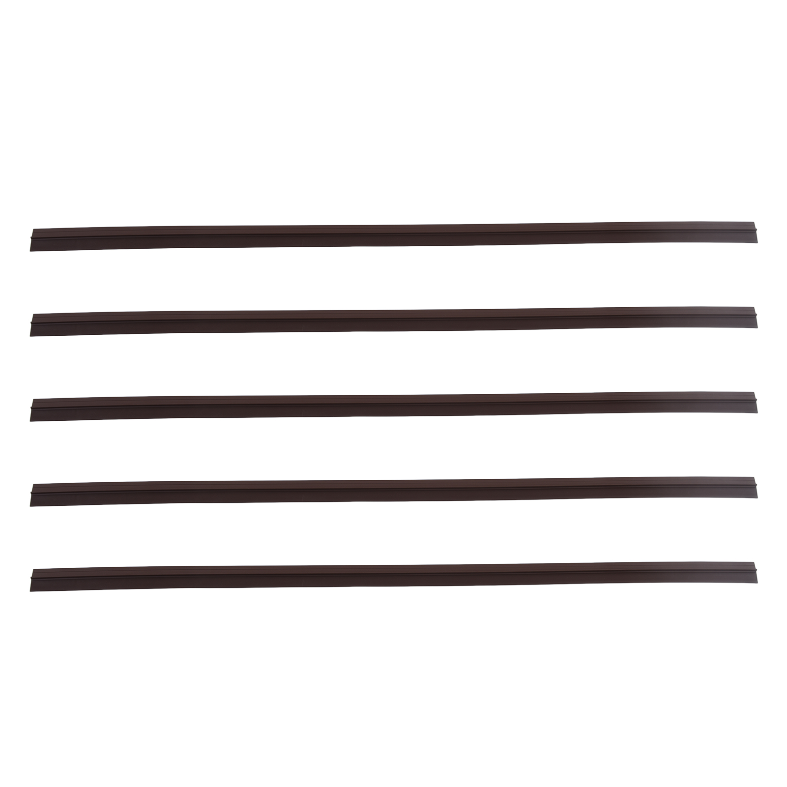 Wasserdichte Pvc-türdichtung, Wetterdichtung, Insekten- Und Schalldicht Für Fenster Und Türen (5 M Pro Packung), Braun, Übergröße