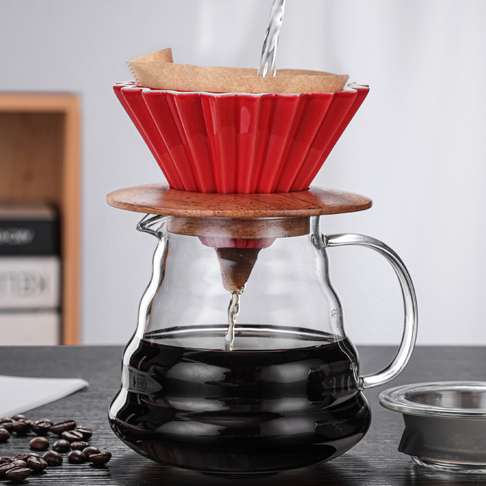 100 Braune V60-kaffeefilter, 100er-packung, Papierfilter Für Filterkaffee