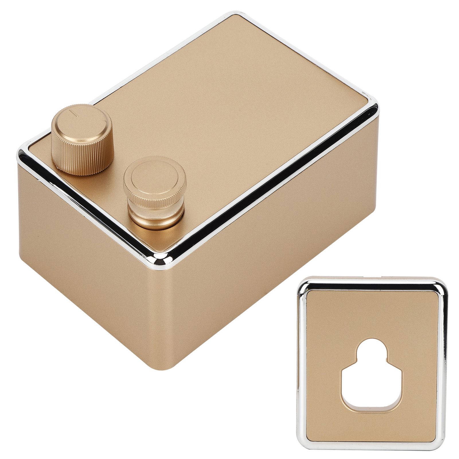 Einziehbarer Wäscheständer Aus Edelstahl Zur Wandmontage, Robust, Für Den Innenbereich, Für Balkone (gold)