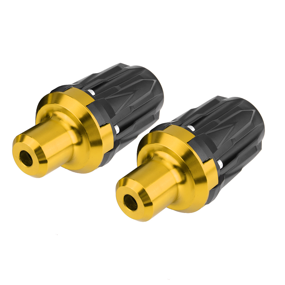 Set Mit 2 Motorrad-rahmenschützern, 10 Mm, Gold, Sturzschutz-slider