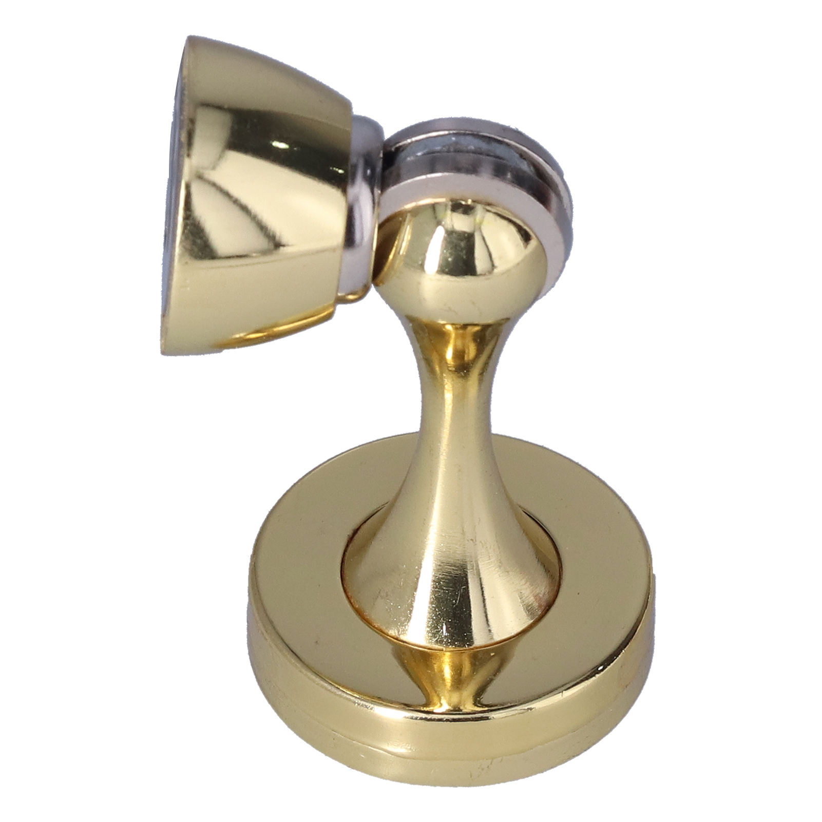 Verstärkter, Kollisionssicherer Magnet-türstopper Für Schlafzimmer, Badezimmer Und Wc, Starker Magnetstopper, Glänzende Goldoberfläche