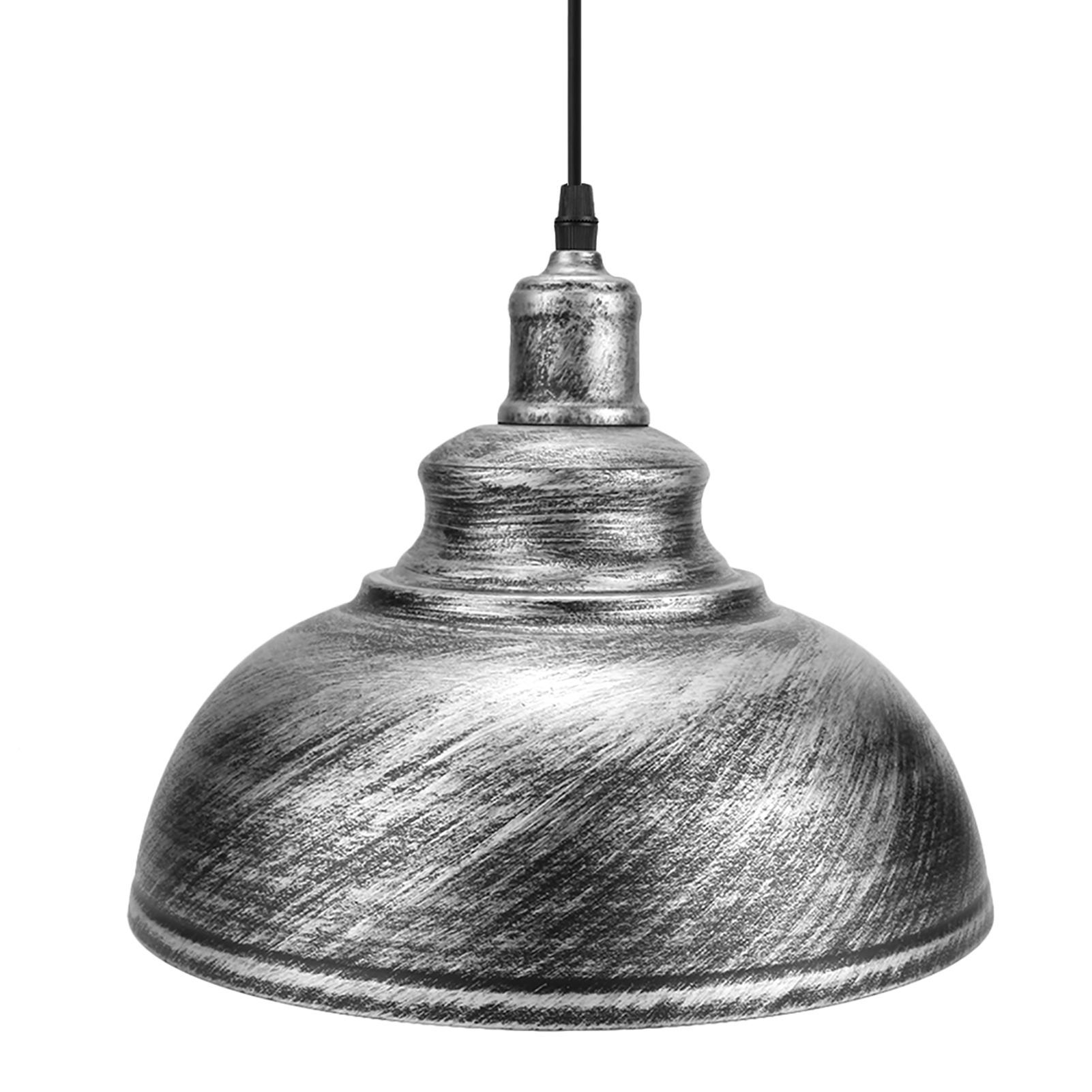 Moderne Industrielle Hängelampe Mit Topfdeckel, 30 Cm Durchmesser, Silberfarben, Für Esszimmer, Arbeitszimmer, Deckenbeleuchtung, Dekoration