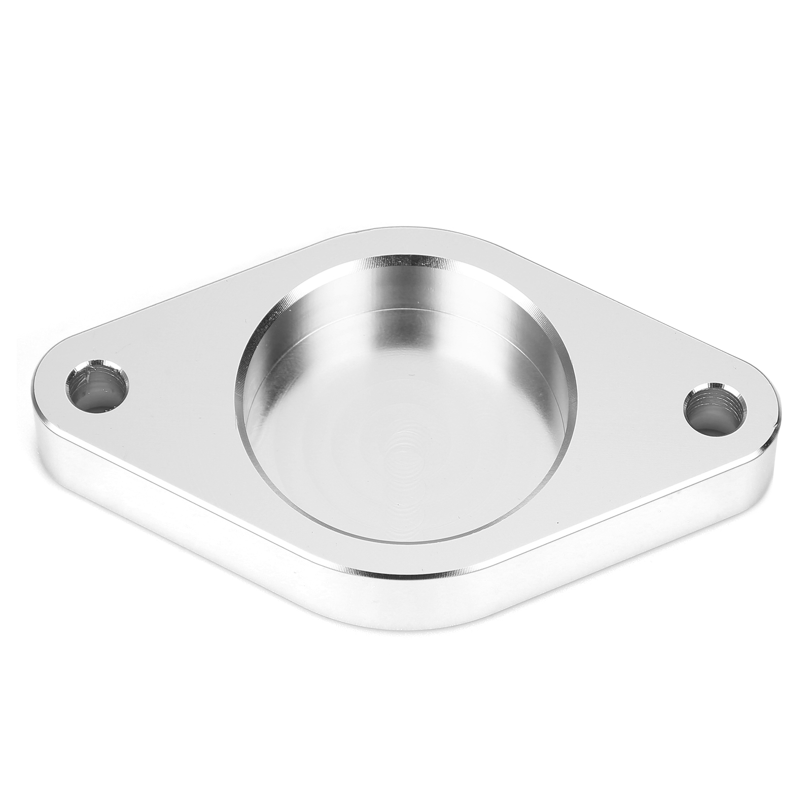 Cnc-gefräste Aluminium-turbo-resonator-ersatzplatte, Passend Für Dodge Duramax 11–16, Silber