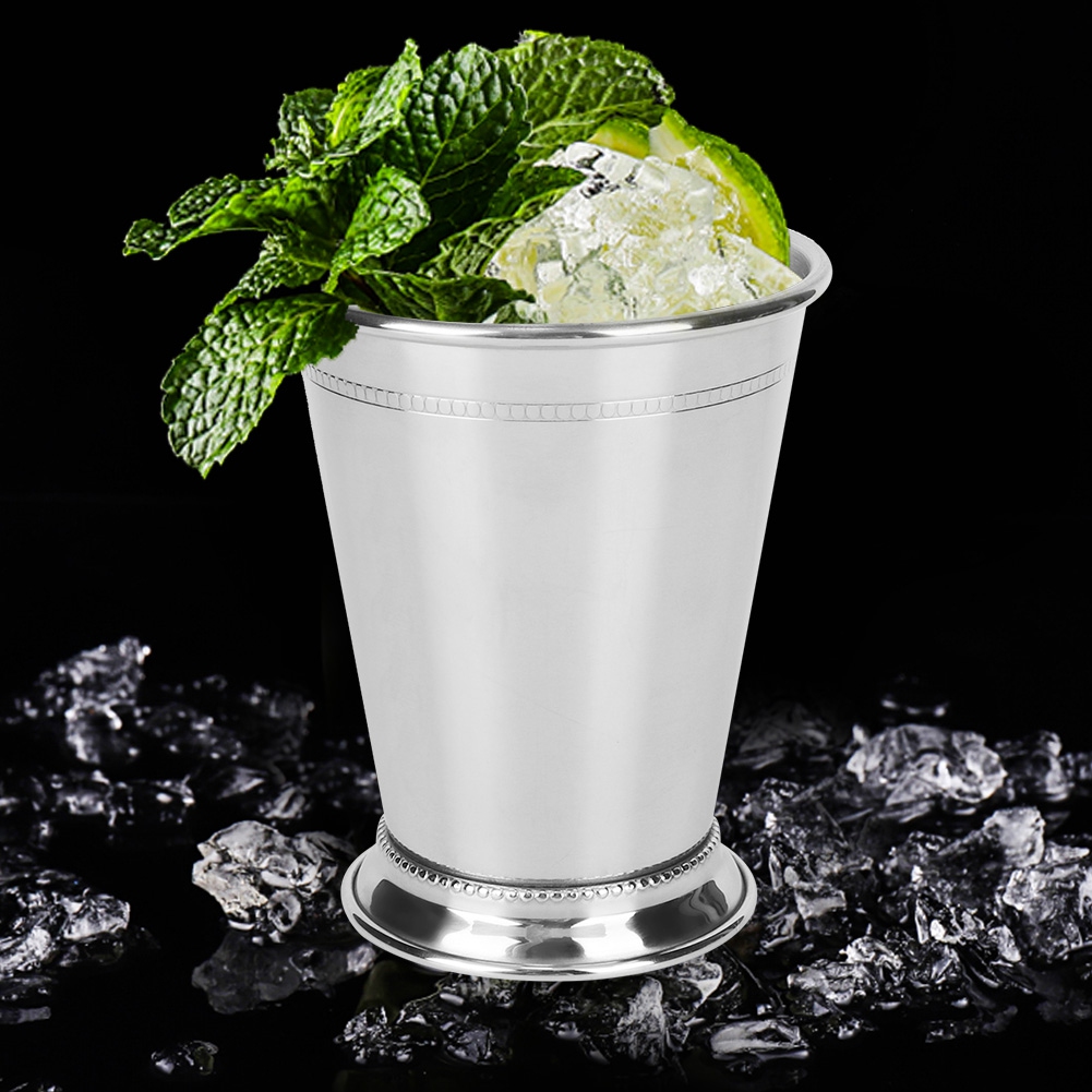 Silberminzfarbener Mojito-becher, Edelstahl-cocktailbecher, Glas Für Mixgetränke, Bar, Party, Bier