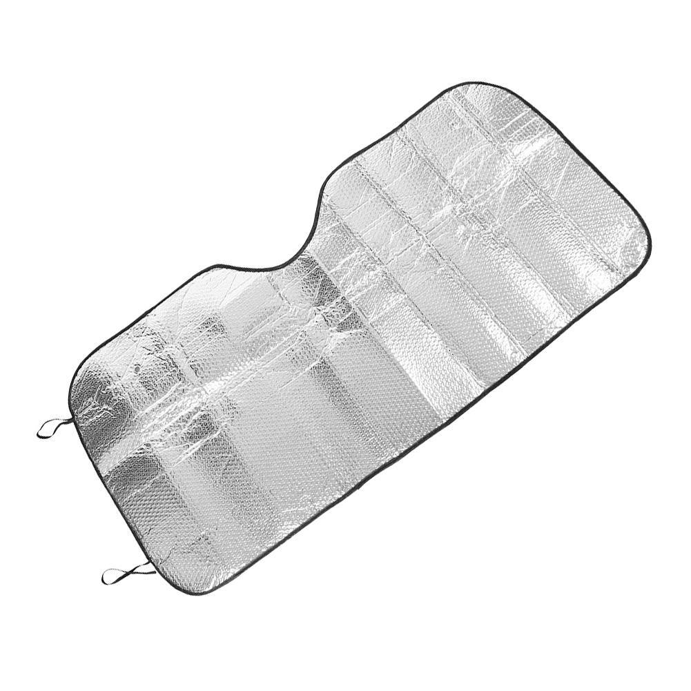 Universeller Silberner Auto-sonnenschutz, Breite Hitzereflektierende Sonnenblende, Frontscheibenschutz