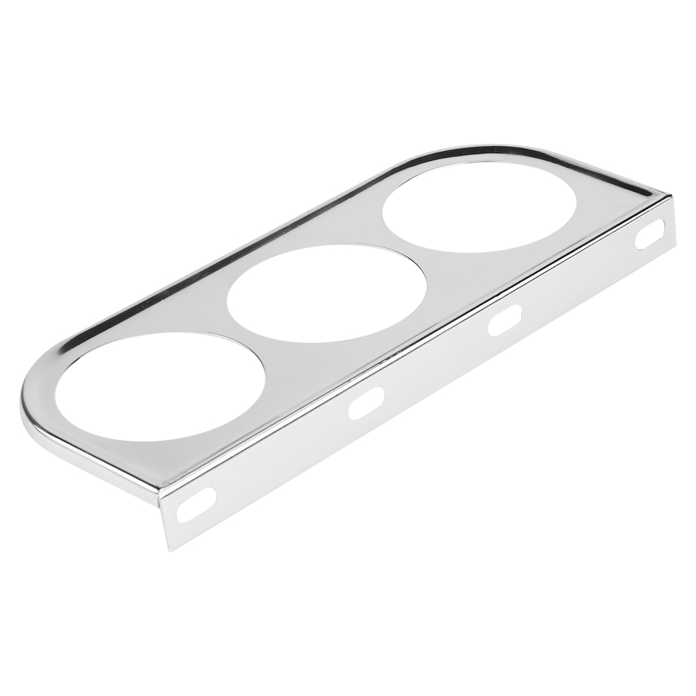 Universelle, Verchromte 52-mm-mehrloch-halterung (2 Zoll) Zur Säulenmontage, Silberne Instrumentenhalterung