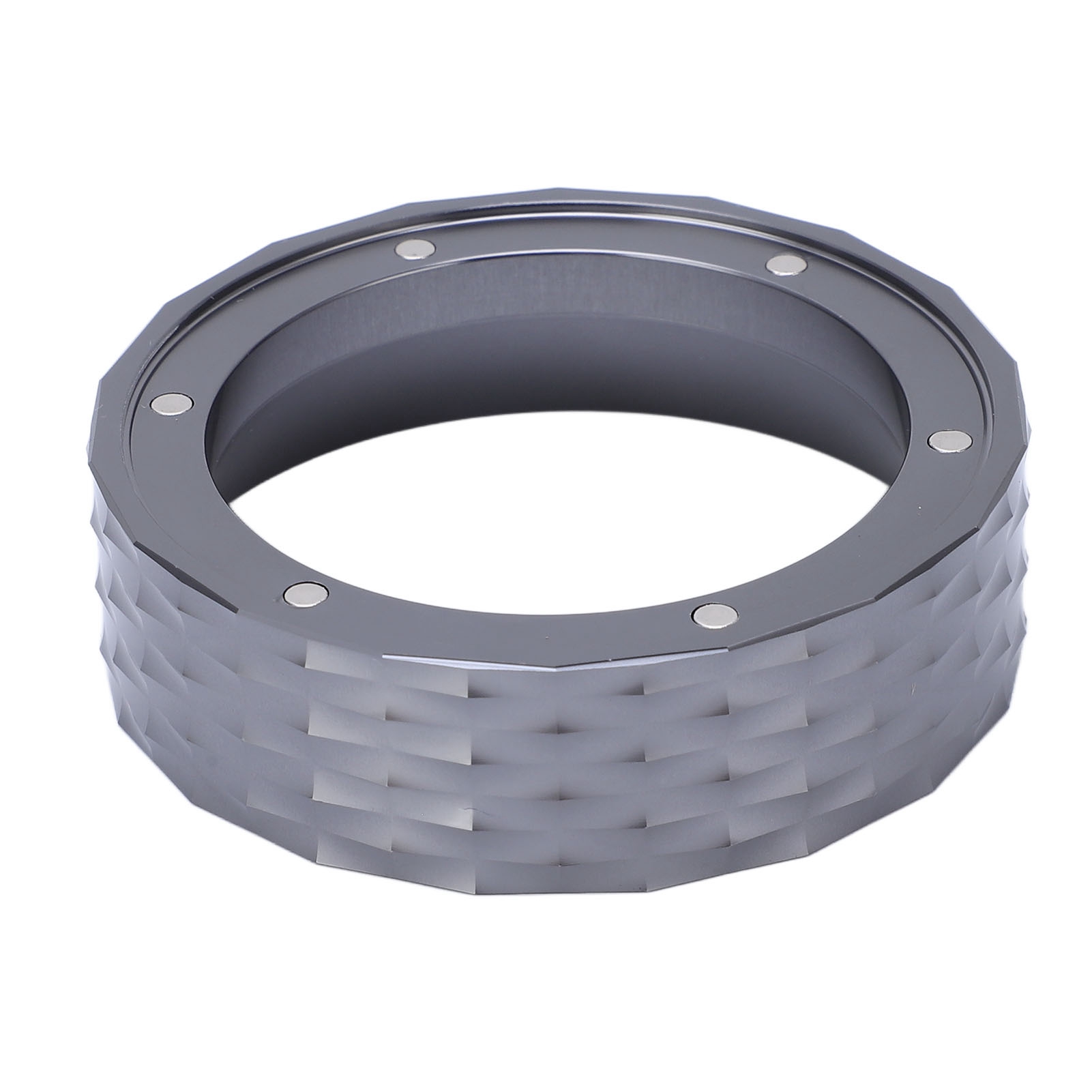 Filterhalter Für Italienische Kaffeemaschine, 51 Mm Magnetischer Staubschutzring, Dosierring, Pulverring, Grau