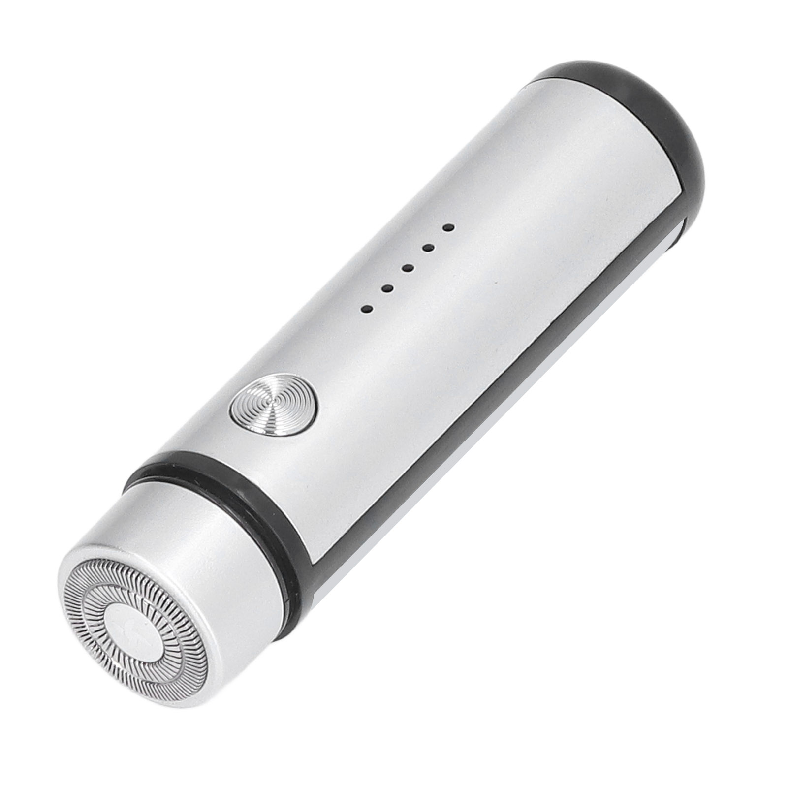 Mini-usb-wiederaufladbarer Elektrorasierer, Set 013, Mit Integrierter Lithium-batterieanzeige, Silberner Barttrimmer Für Damen Und Herren, Eigenständige Rasur