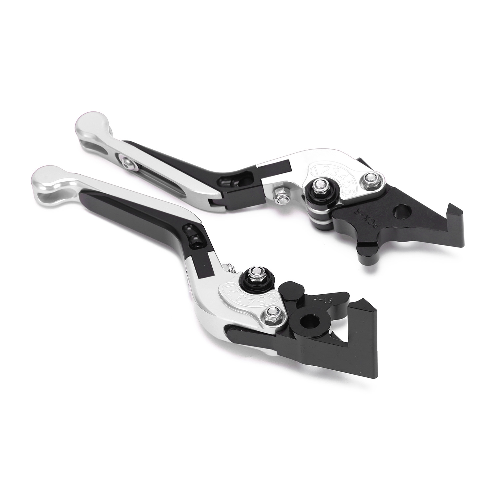 Zwei Verstellbare Motorrad-brems- Und Kupplungshebel, Cnc-gefräste Aluminiumlegierung, Ersatzteile Für Adv150 (2019–2021), Silber