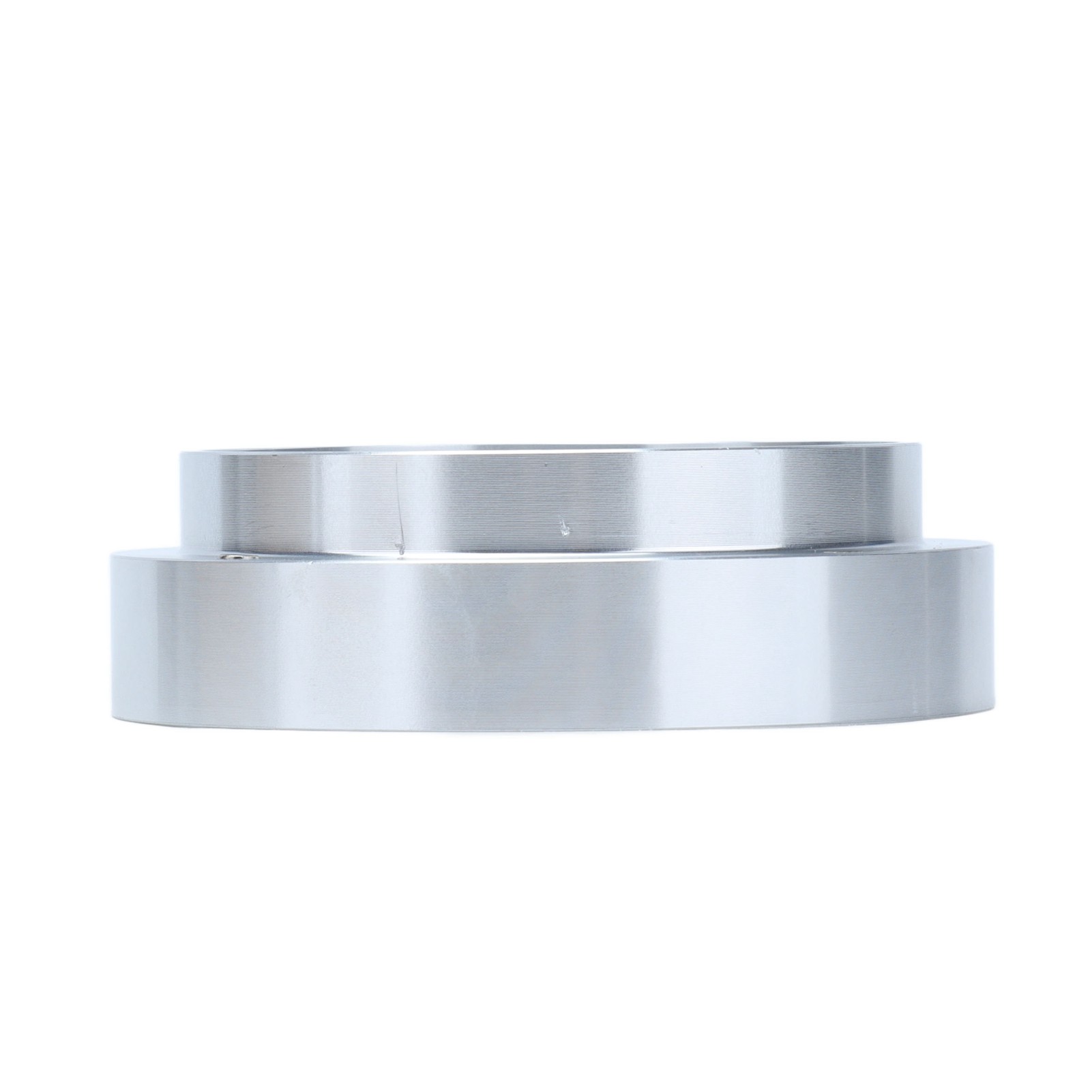 Universeller Filterhalter Für Espressomühlen, 58 Mm Silberner Magnetischer Staubschutzring, Kaffeedosierer Mit Pulverspender