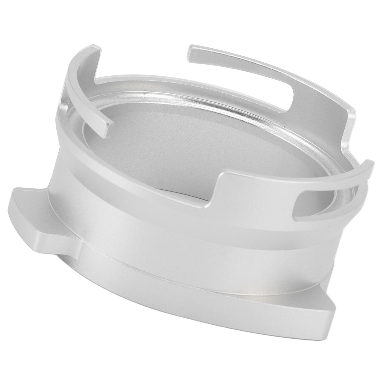 54-mm-filterhalter Für Breville 8er-serie, Dosierring Aus Silbernem Aluminium Mit Antidispersionsfunktion, Leichtgängig, Kaffeeadapter