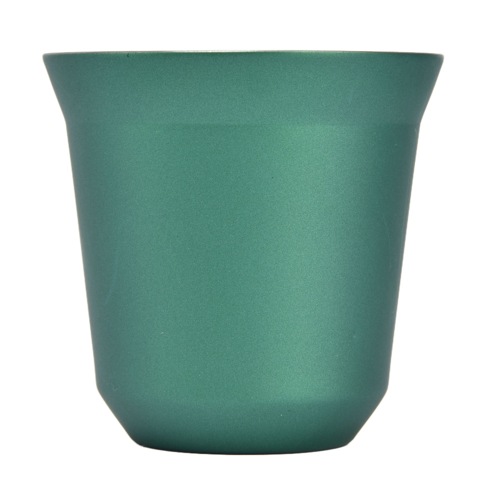Miniatur-kaffeetasse Aus Edelstahl 304, Doppelwandig, 80 Ml, Grün, Kleine, Kompakte Espressotasse