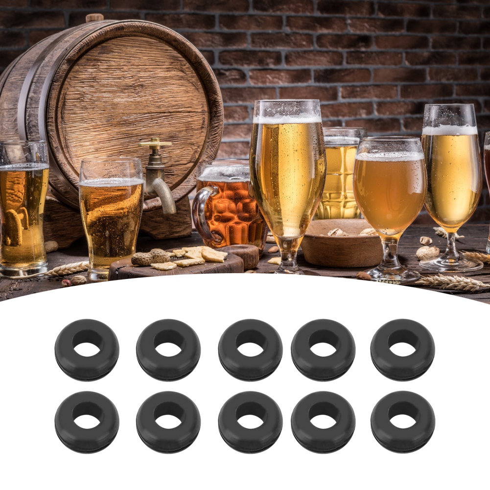10 Stück Gärverschluss-dichtungsringe Für Gärbehälterdeckel, Bierbrauzubehör