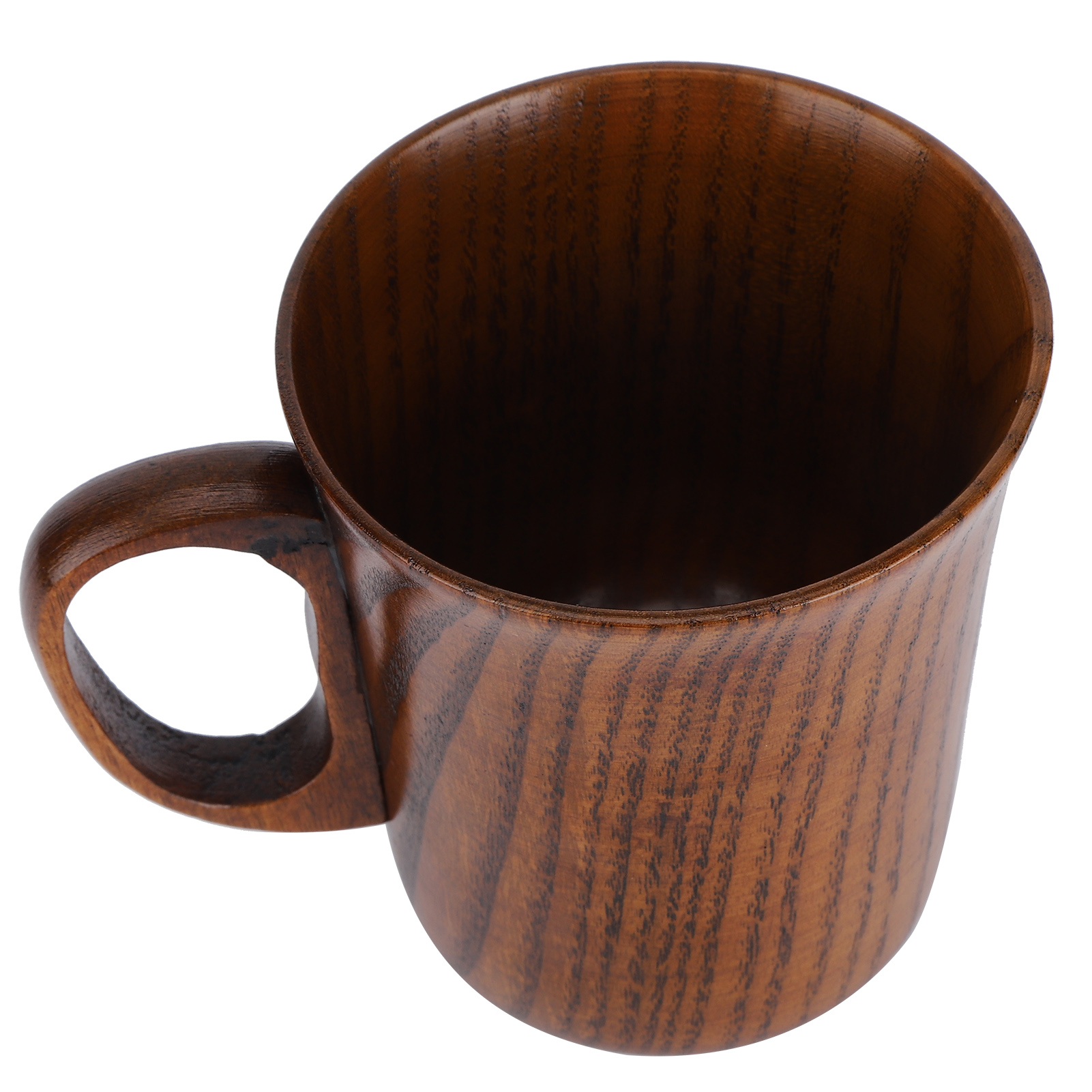 Wasserbecher Aus Holz, Kaffeetassen Mit Henkel, Frühstücksmilchbecher, Trinkzubehör, Heimdekoration