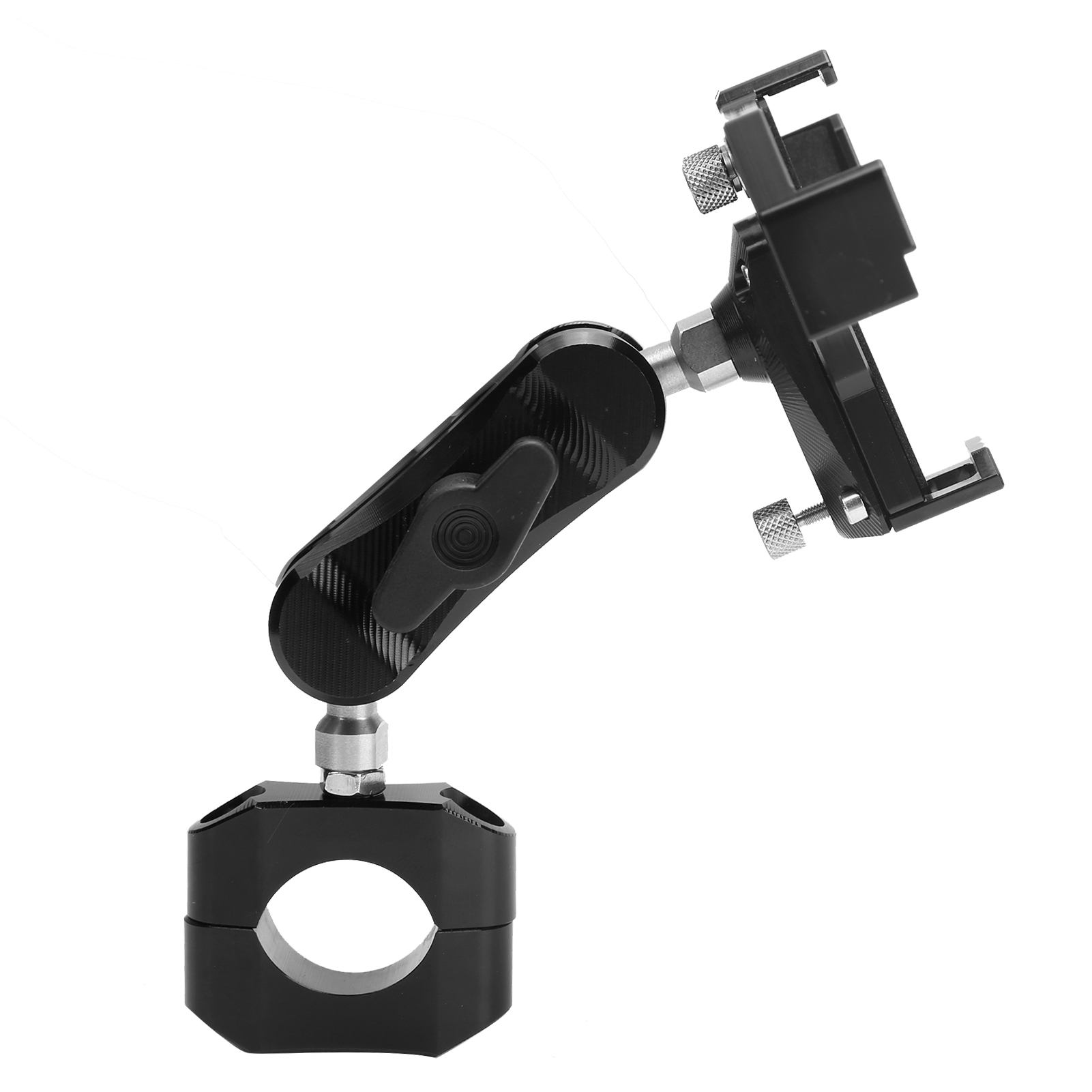 Universelle Motorrad-handyhalterung Für 22-mm-lenker, 360° Drehbare Handyhalterung
