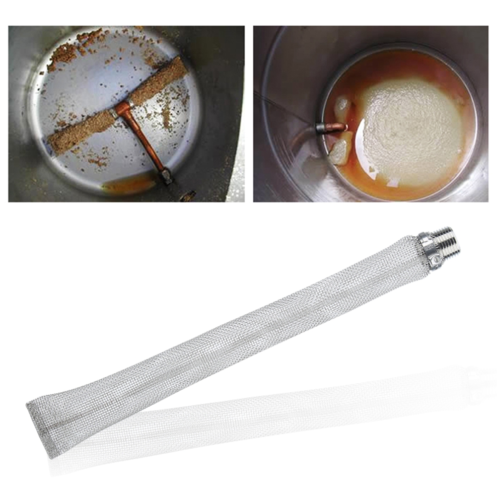 1/2-zoll-npt-edelstahl-bierfiltersieb Für Heimbraukessel Und Maischebottich (12 Zoll)