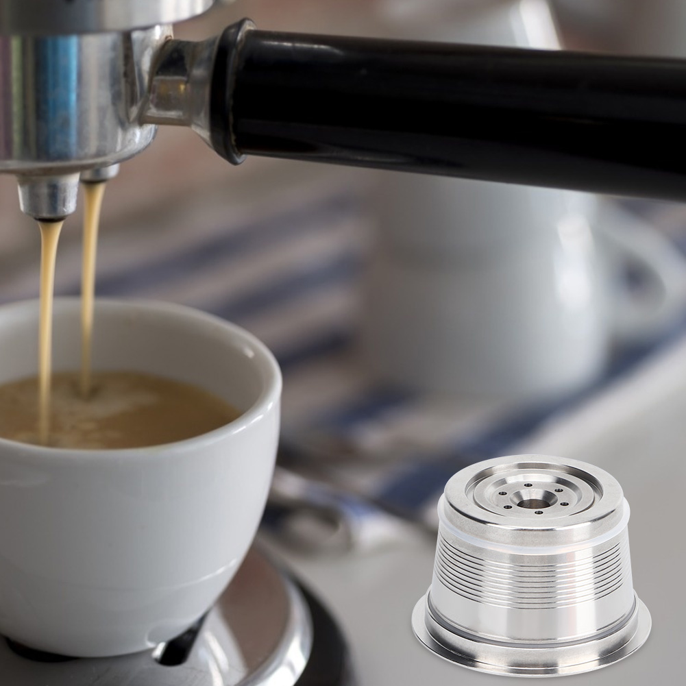 Wiederverwendbarer Kaffeekapsel-becherfilter Aus Edelstahl, Passend Für Caffitaly, Wacaco Und Tchibo.