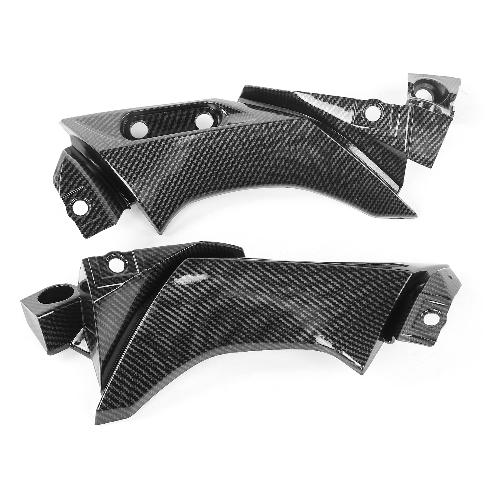 Motorrad-mittelrahmenabdeckung Im Carbonfaser-stil, Knieverkleidung, Seitenverkleidung, Passend Für Yamaha R1 2004–2006