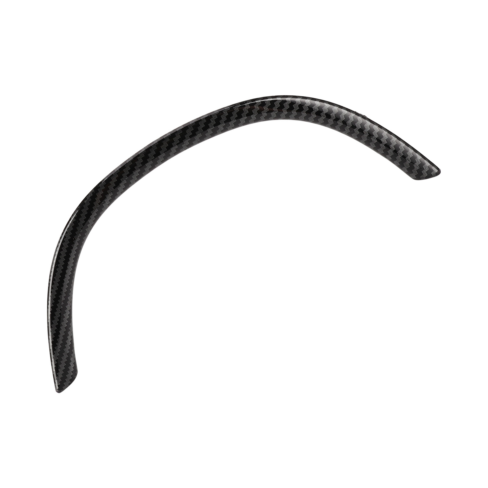 Lenkradverkleidungs-dekorstreifen Passend Für Bmw 5er F10 (2011–2017), Carbonfaser-optik, Glänzend Schwarz