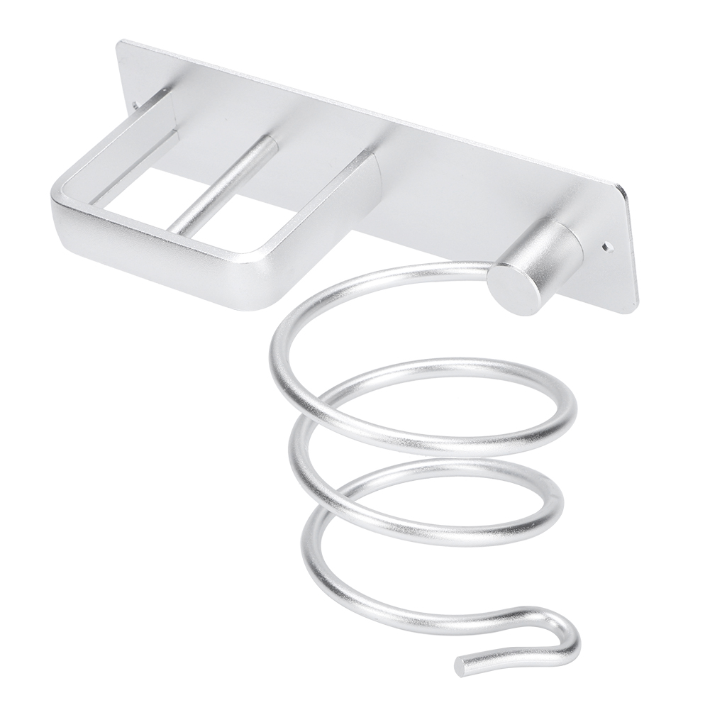 Wandregal Aus Aluminium, Haartrocknerablage, Organizer, Halter, Ständer Für Badezimmer