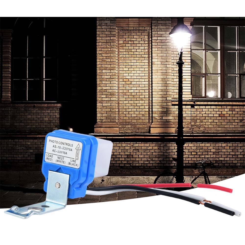 Automatischer Ein-/ausschalter Für Straßenlaternen, Lichtsteuerung, Lichtsensor, 220 V Wechselstrom, 10 A