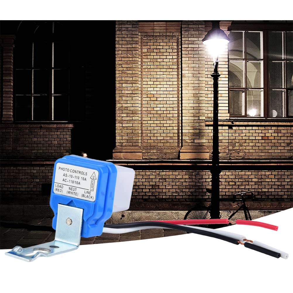 Automatischer Ein-/ausschalter Für Straßenlaternen, Lichtsteuerung, Lichtsensor, 110 V Wechselstrom, 10 A