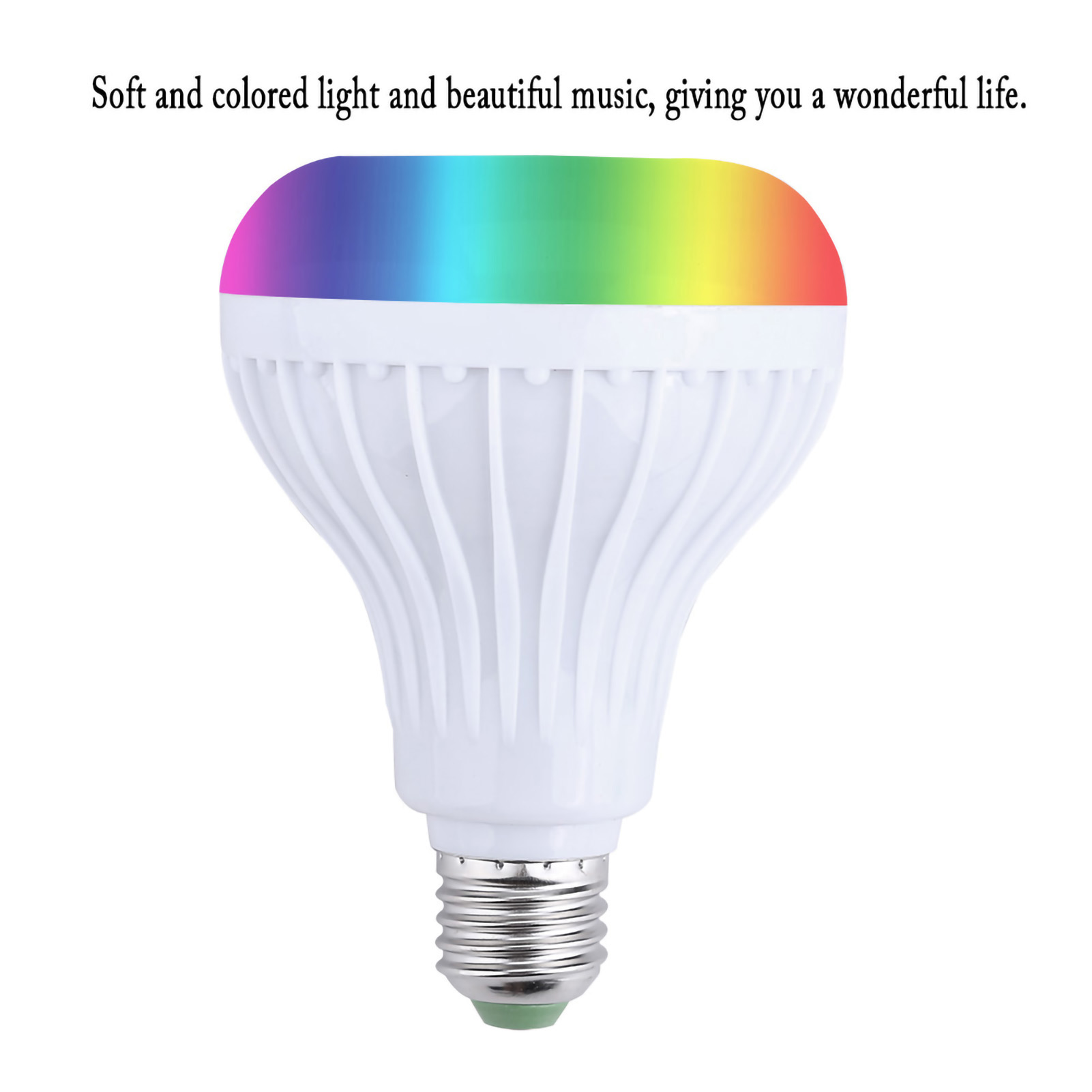 Kabellose Bluetooth-lautsprecher-glühbirne, 12w Led Rgb, Smarte Musikwiedergabe, Fernbedienung