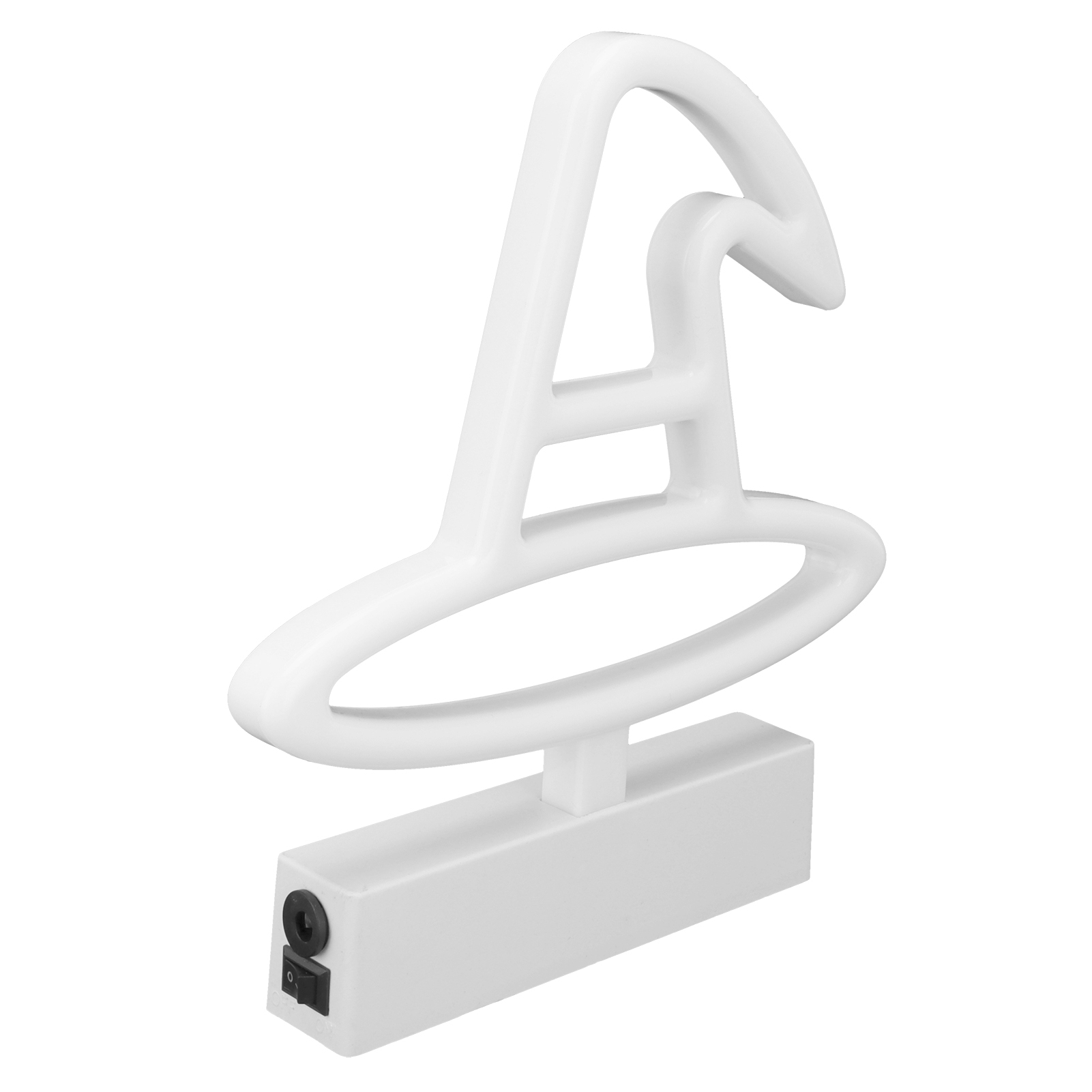 Neonlicht-hexenhut-förmige Kunststofflampe, Usb-batteriebetrieben, Rgb-lichtquelle, Dekorative Lampe Für Dekorative Beleuchtung