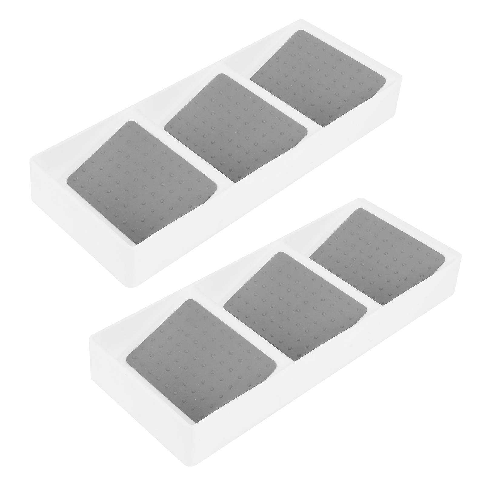 2er-set Schubladenorganizer, 3-stöckig, Gewürz- Und Medikamentenflaschenablage, Schubladenbox Für Küchenschränke