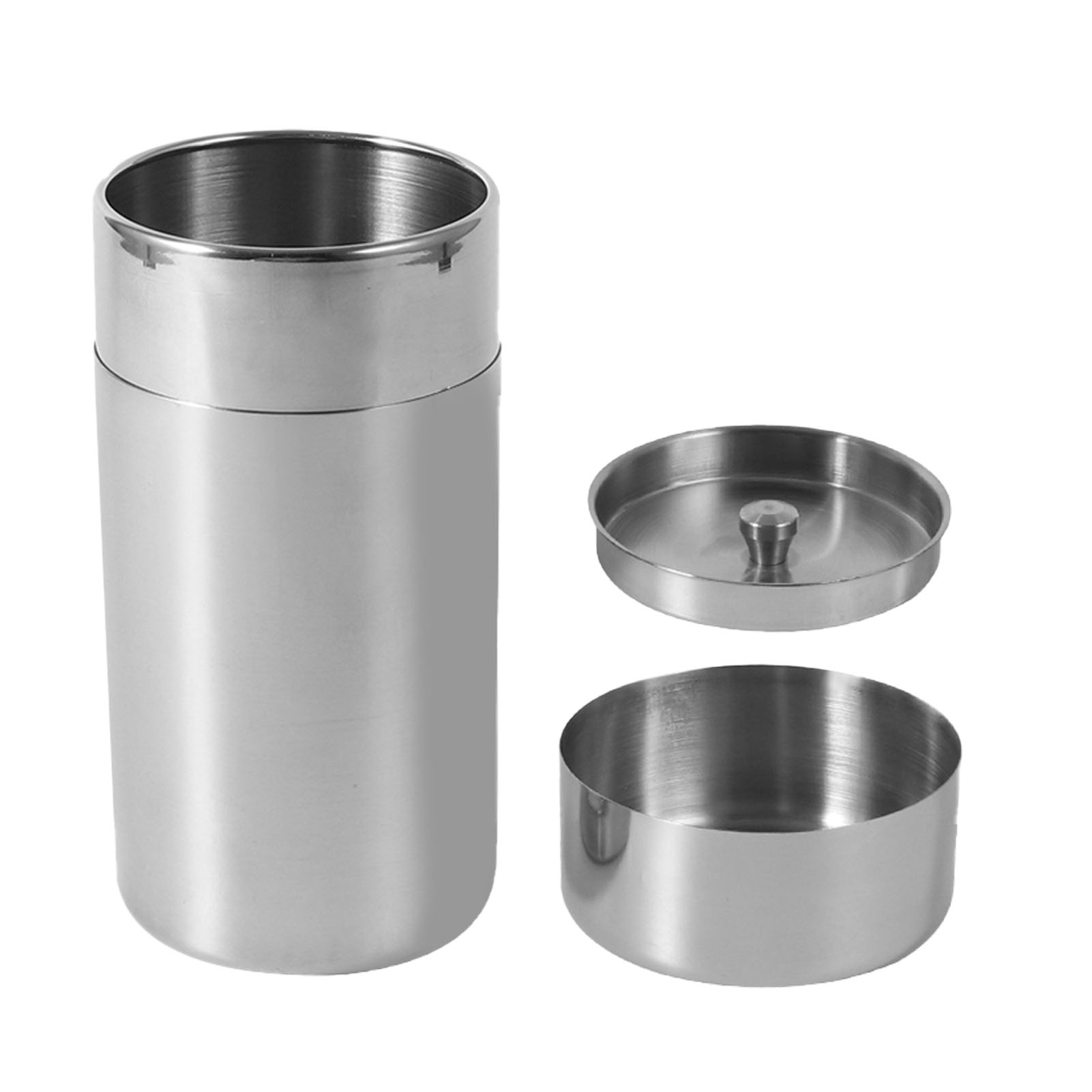 Edelstahl-teedosen, Vorratsdosen Für Die Küche, Zur Aufbewahrung Von Tee, Kaffee Und Zucker (l)